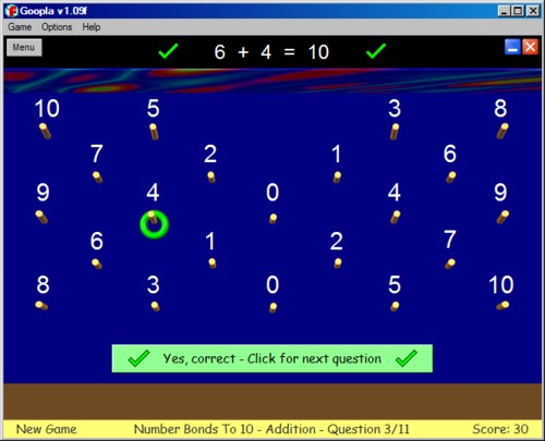 Goopla - Number bonds