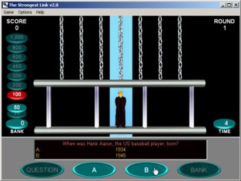 The Strongest Link - educational quiz software